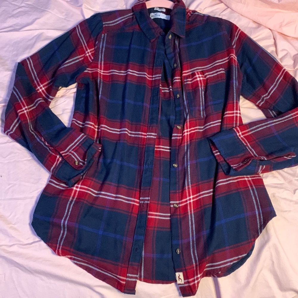 Hollister S Boyfriend Fit Flannel
